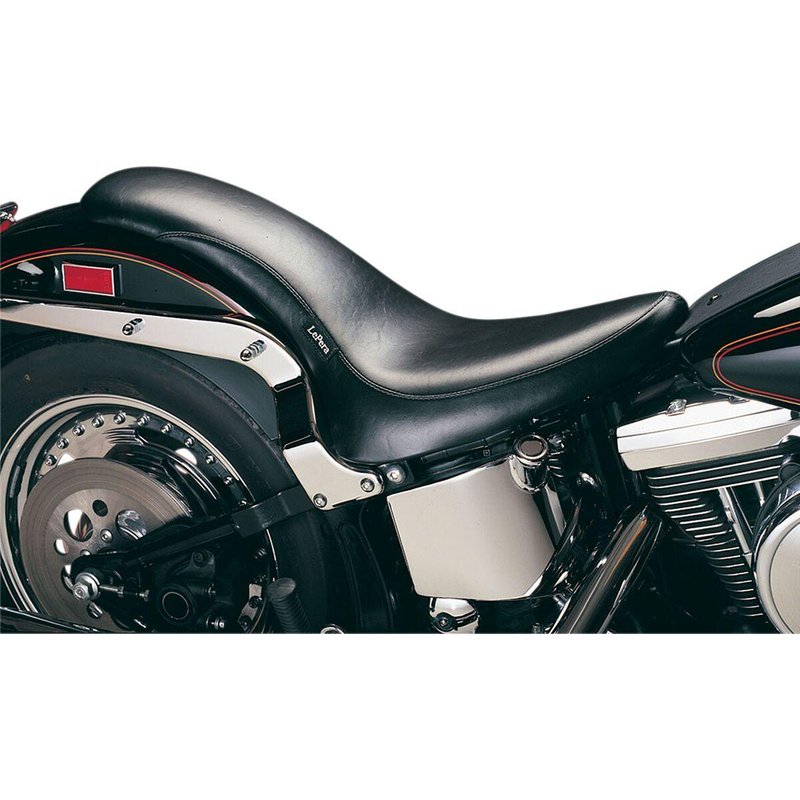 LX-890 - LE Pera King Cobra 2 Up Seat For Harley Davidson FLST 1450 2006 Plain - Black