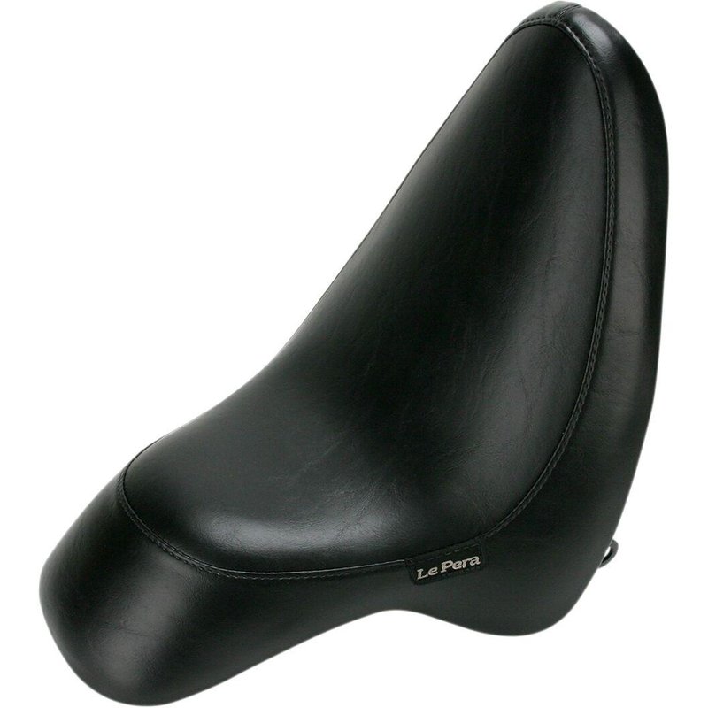 LX-280 - LE Pera Silhouette Solo Seat For Harley Davidson FLST 1450 2006 Bullet/Smooth - Black