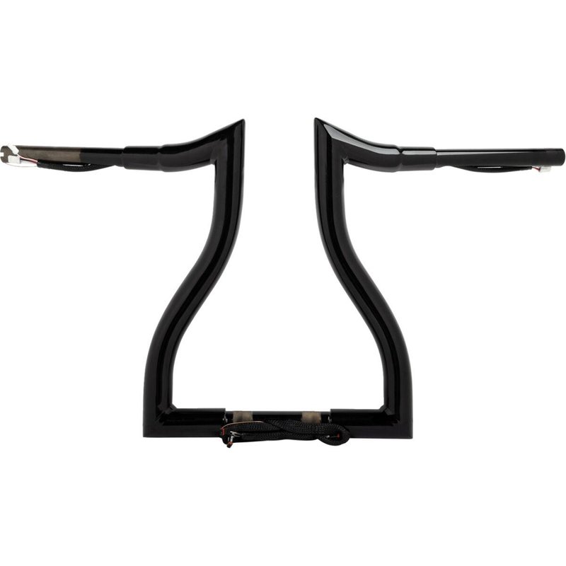 LA-7316-14BW - LA Choppers Pre-Wired Hammerhead Handlebar For Harley Davidson FLTRK 1868 ABS 2020-2022 36 cm (14-1/4") - Black