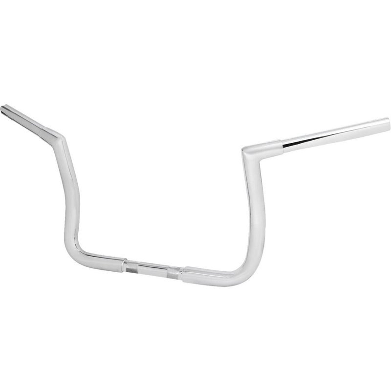 LA-7361-10W - LA Choppers Pre-Wired Twin Peaks Handlebar For Harley Davidson FLHT 1750 ABS 2019-2022 25.5 cm (10") - Chrome