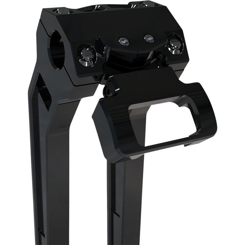 LA-7397-00B - LA Choppers M8 Softail Gauge Mount For Performance Risers For Harley Davidson FLDE 1750 ABS 2018-2020 - Black