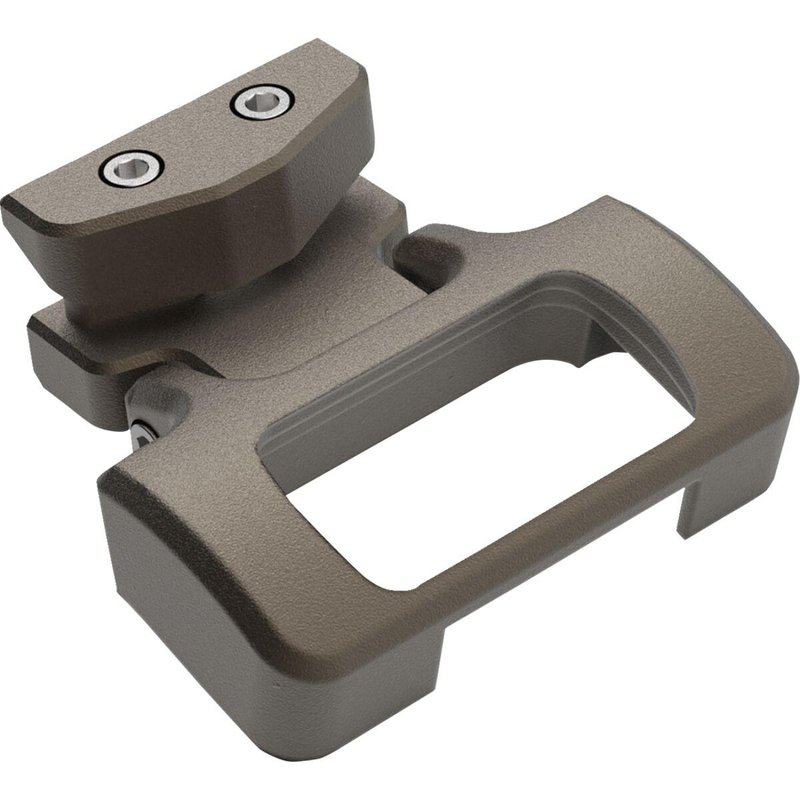 LA-7397-00Z - LA Choppers M8 Softail Gauge Mount For Performance Risers For Harley Davidson FXBB 1750 ABS 2018-2020 - Brown
