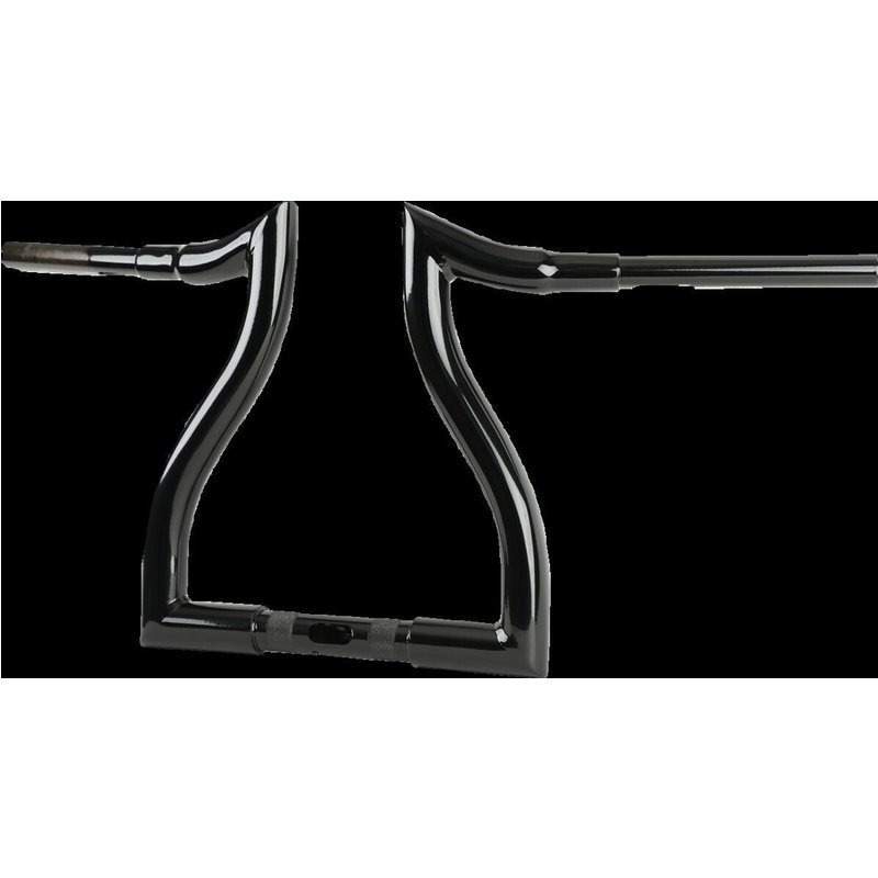LA-7328-12B - LA Choppers Hammerhead Handlebar For Harley Davidson FLTRK 1868 ABS 2024 31 cm (12-1/4") - Black