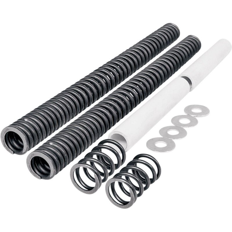 LA-7502-41 - LA Choppers Front Fork Lowering Kit For Harley Davidson FLHR 1340 1994-1998 31.75 mm - 50.8 mm (1.25" - 2.00") - Black
