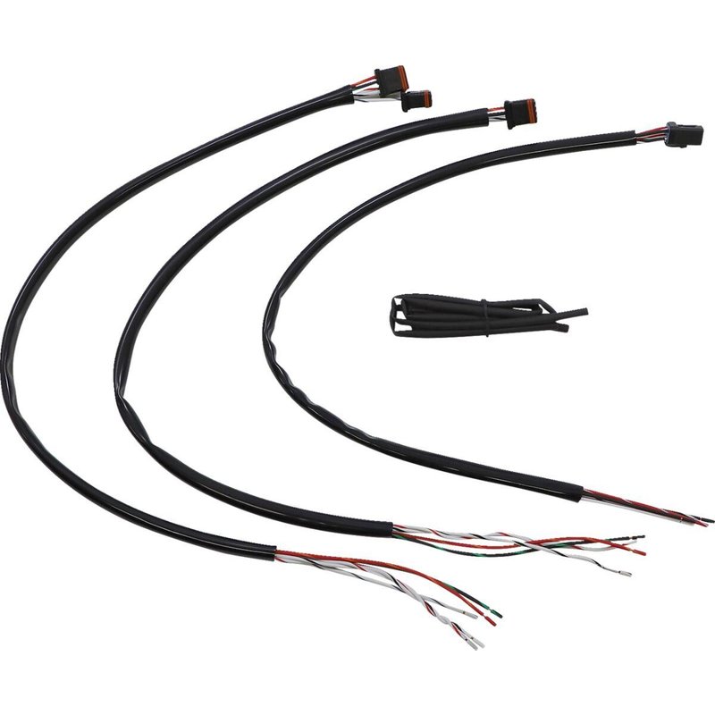 LA-8991-94 - LA Choppers Handlebar Extension Wiring Kit For Harley Davidson FLHR 1750 ABS 2021-2022 51 cm (20") - Black