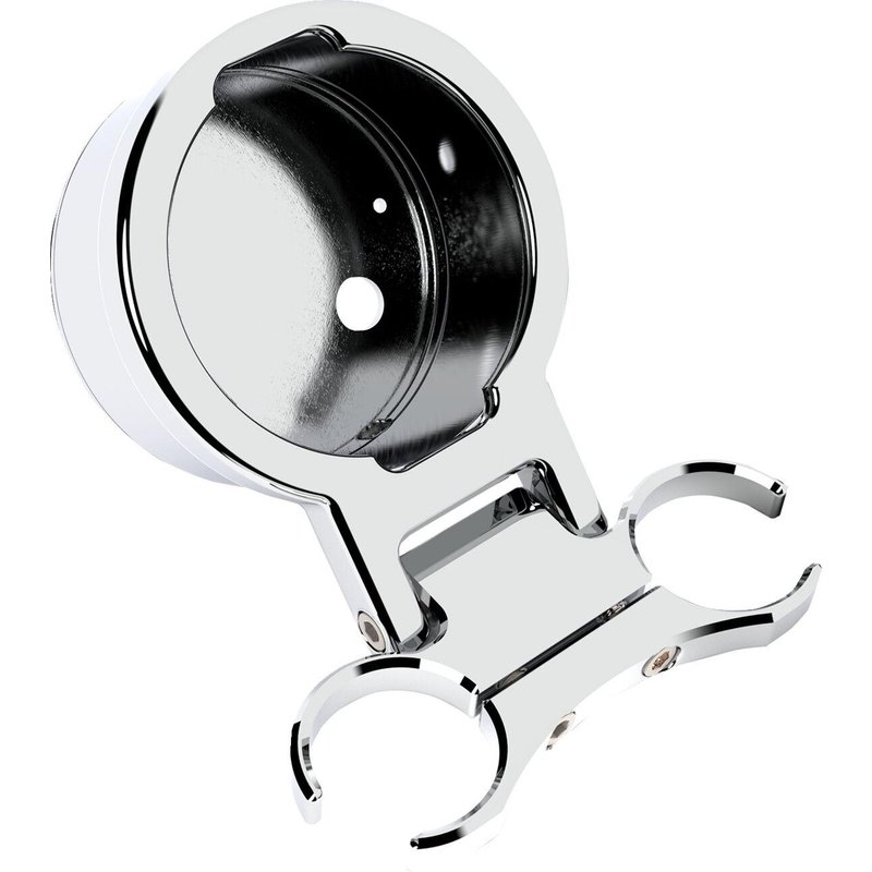 LA-7398-01C - LA Choppers Gauge Mount Single 25.4 mm (1") - Chrome