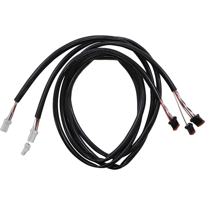 LA-8992-45 - LA Choppers CAN Bus Wiring HarExtension For Harley Davidson FLHR 1690 2014-2015 114.5 cm (45") - Black