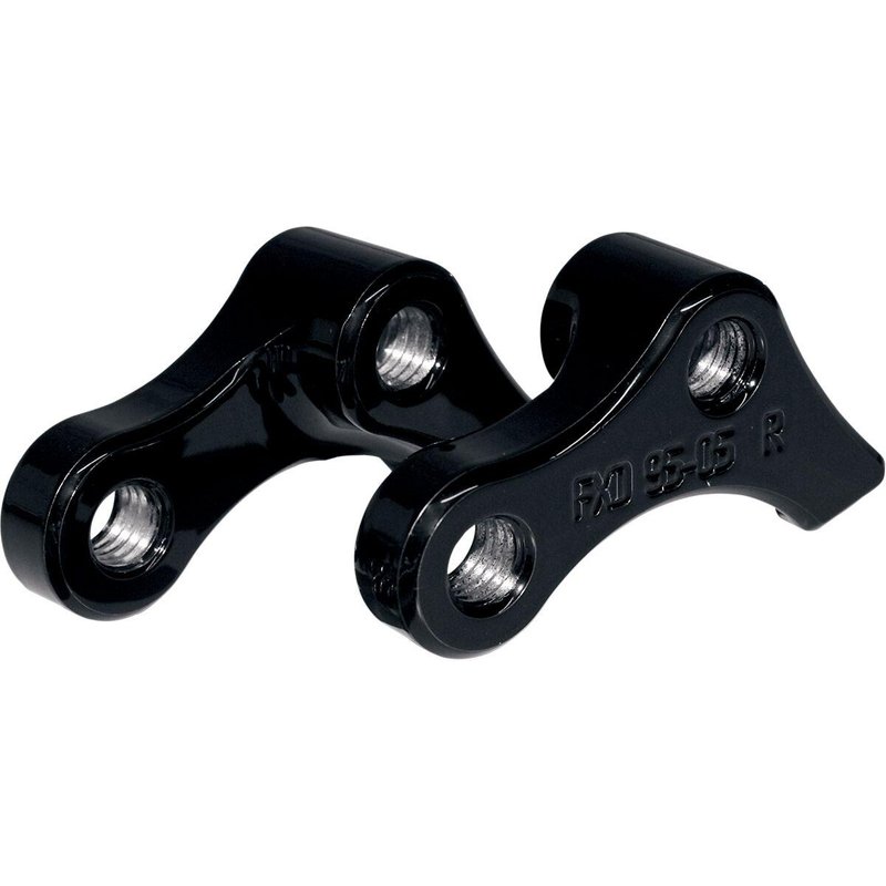 LA-7590-01B - LA Choppers Rear Lowering Kit For Harley Davidson FXD 1340 1995-1998 Rear Lowers 25.40 mm (1.00") - Black