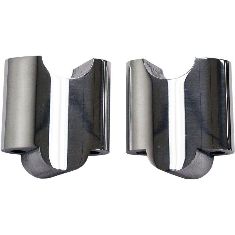 LA-7432-02 - LA Choppers Handlebar Riser Extensions For Harley Davidson XL 1200 T 2014-2017 - Polished