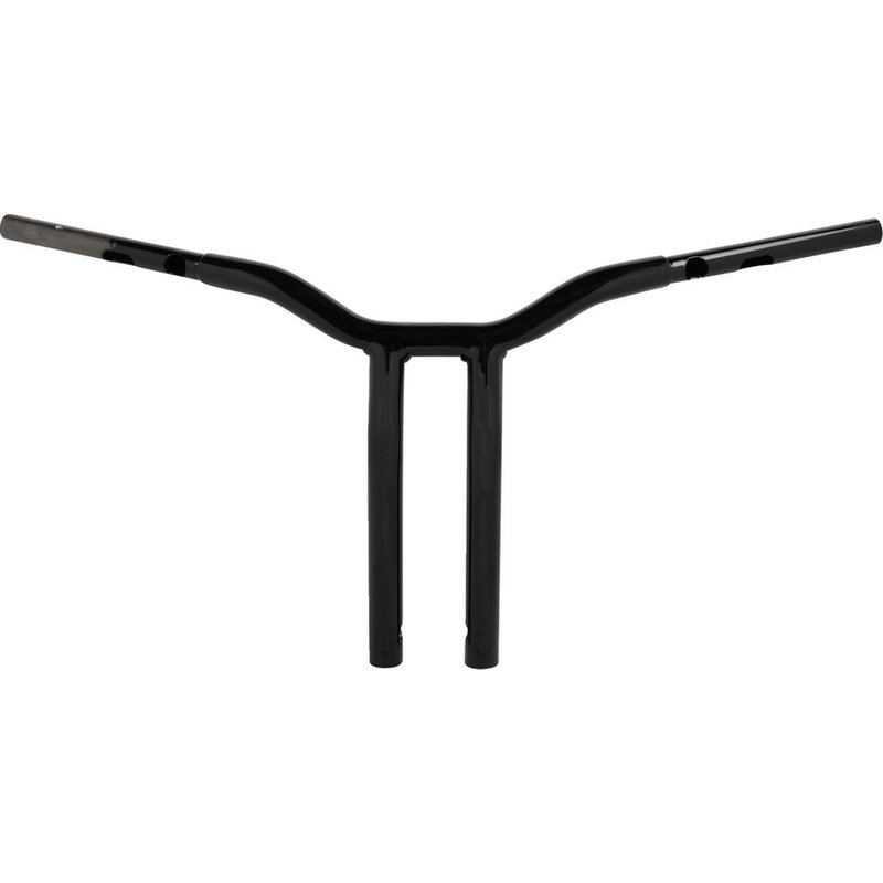 LA-7369-14B - LA Choppers One Piece Kage Fighter Pullback Riser Handlebar For Harley Davidson FLFBS 1923 ABS 2025 35.5 cm (14") - Black