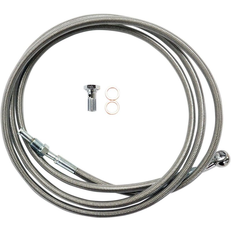 LA-8052C19 - LA Choppers Clutch Hose Cable For Harley Davidson FLD 1690 ABS 2014 18-20 14FL - Clear