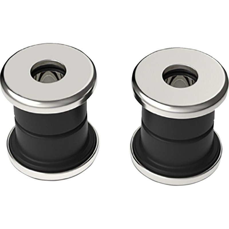 LA-7400-90 - LA Choppers Riser Bushings For Harley Davidson FLD 1690 2012-2013 - Polished