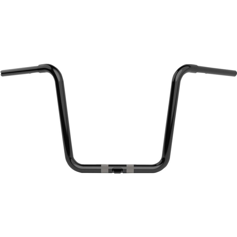 LA-7324-14B - LA Choppers Twin Round Handlebar For Harley Davidson FLTRK 1868 ABS 2020-2023 35.5 cm (14") - Black