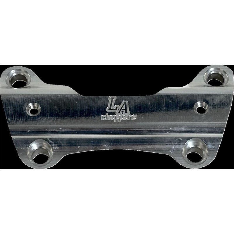 LA-7415-99 - LA Choppers Hefty Top Clamp For Harley Davidson FLHT 1340 1996-1998 1" - Silver