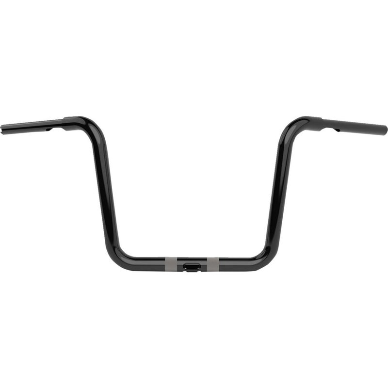 LA-7324-12B - LA Choppers Twin Round Handlebar For Harley Davidson FLTRK 1868 ABS 2020-2023 30.5 cm (12") - Black