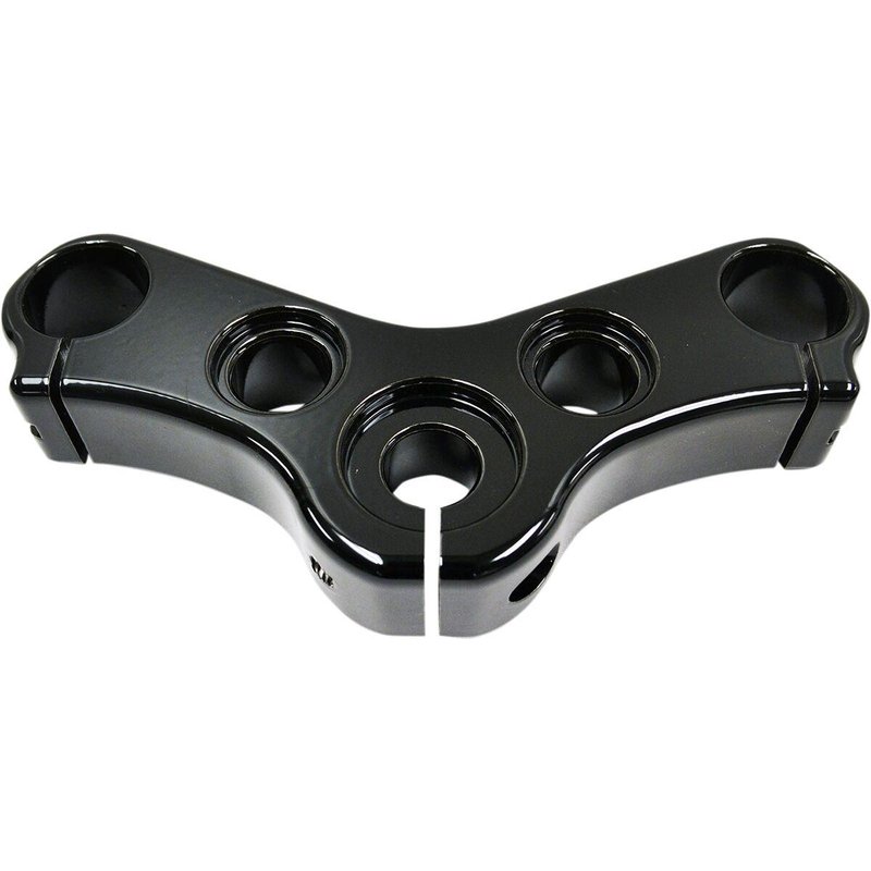 LA-7433-05B - LA Choppers Top Triple Clamp For Harley Davidson XL 1200 X 2010-2015 - Black
