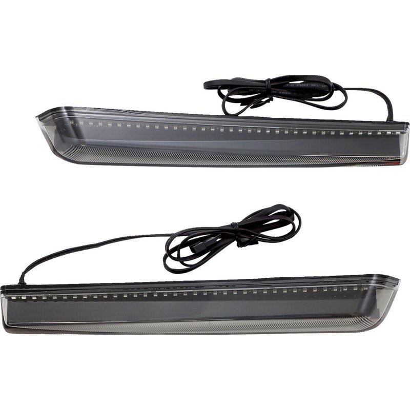40150 - Ciro Machete Saddlebag LED Lights for Extended Bottom Bags For Harley Davidson FLHR 1750 ABS 2021-2022 Smoke