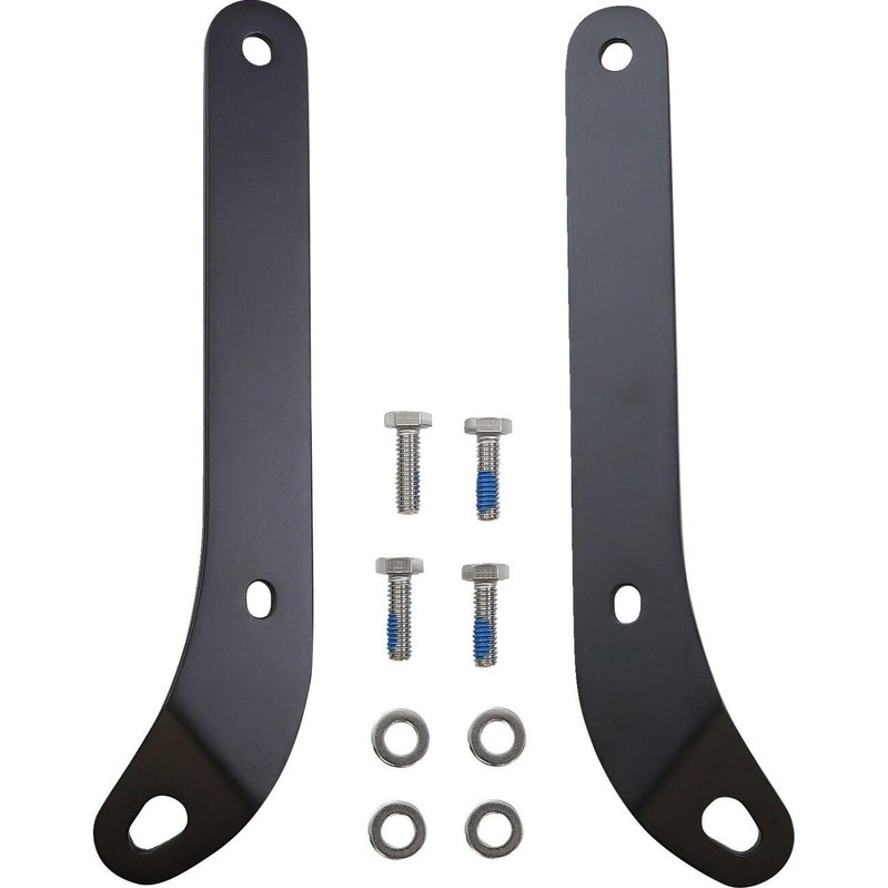 66101 - Ciro Tie Down Brackets For Harley Davidson FLTRK 1868 ABS 2020-2024 Front - Black