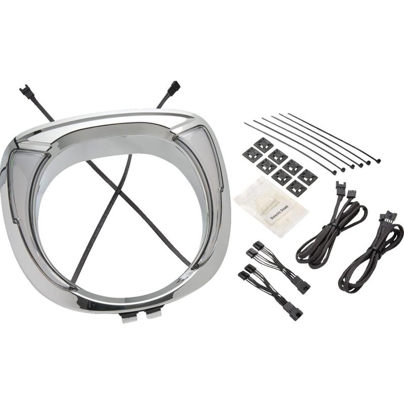 46205 - Ciro Headlight Bezel For Indian Chieftan 108 ABS 2025-2026 Chrome Clear