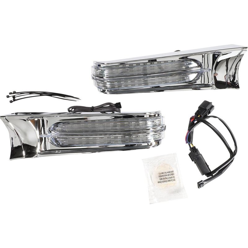 40048 - Ciro Filler Panel Lights For Harley Davidson FLH 1868 ABS 2021 Rear Clear