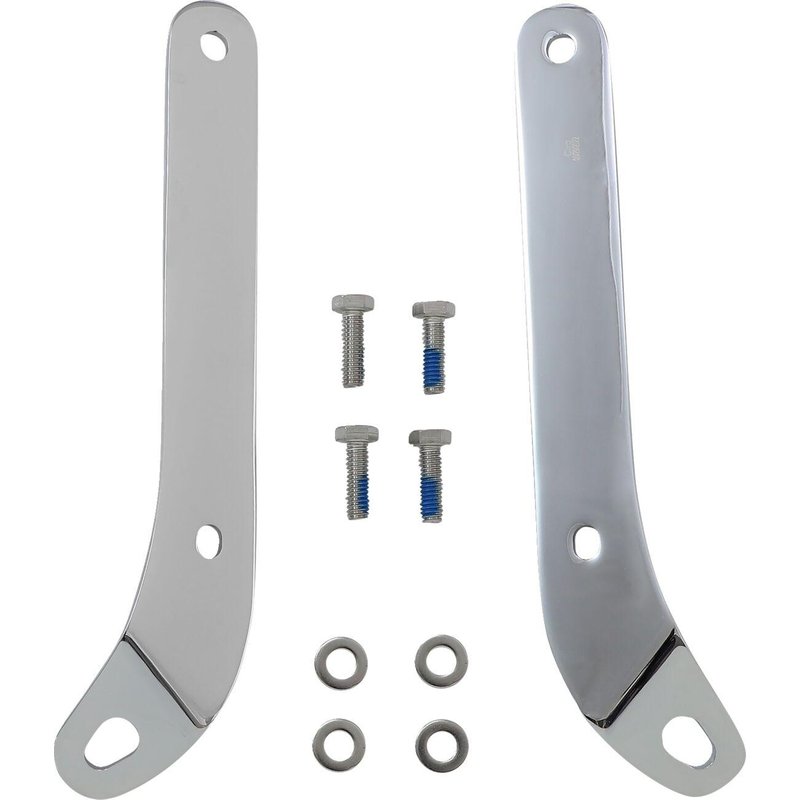 66100 - Ciro Tie Down Brackets For Harley Davidson FLTRK 1868 ABS 2020-2024 Front - Chrome