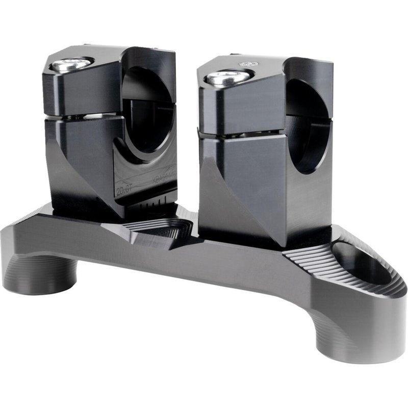 2DGT-14-B - Gilles 2D.GT Risers For Ducati Streetfighter V2 890 ABS 2025-2026 - Black