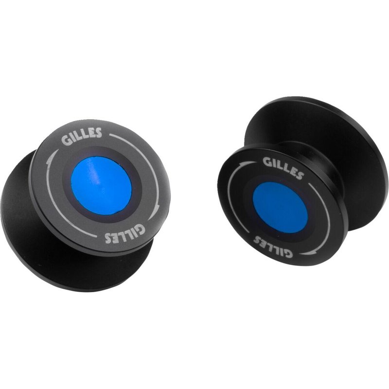 PSA2-M6-BL - Gilles Swingarm Spools For Aprilia Caponord 1200 ABS 2013-2016 - Blue