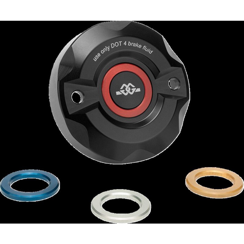 BRC-06 - Gilles Master Cylinder Reservoir Cover For Honda CBR 1000 RR-R ABS 2020-2022 & 2024-2026 Front - Black