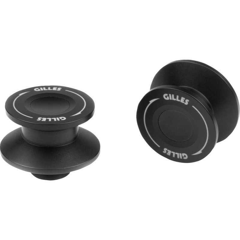PSA2-M6-BD - Gilles Swingarm Spools For Aprilia Caponord 1200 ABS 2013-2016 - Black