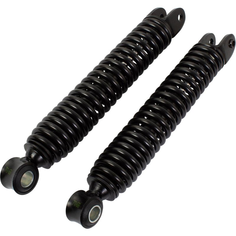 SHK12BLK - Bike It 245mm Eye To Fork Black Twin Shock Absorbers