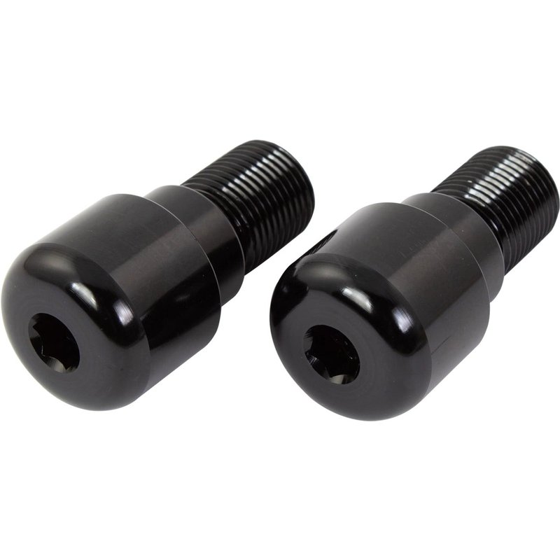 BEWYR6BLK - Bike It Yamaha R6 Black Bar End Weights