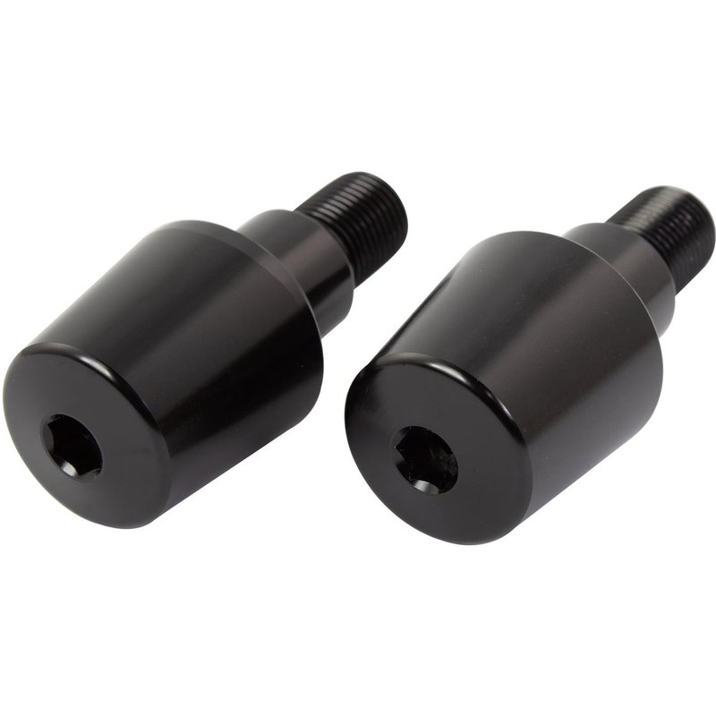 BEWYFZRBLK - Bike It Yamaha Thread Type Black Bar Ends