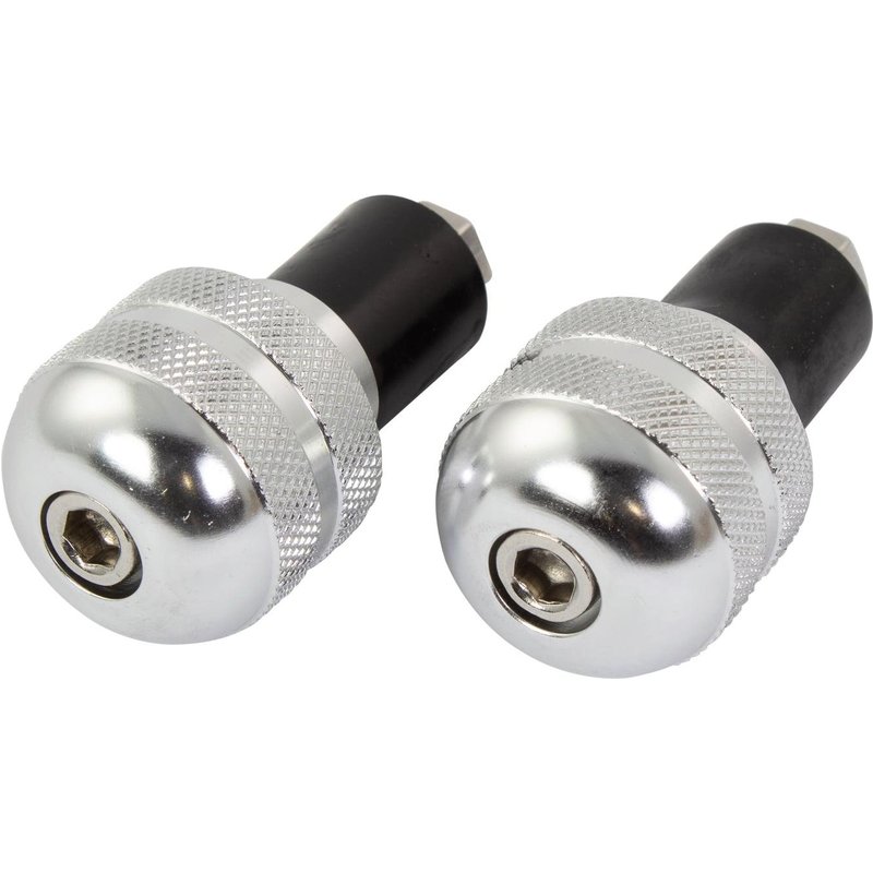 BEWRNDCH - Bike It Chrome 18mm Round Bar End Weights