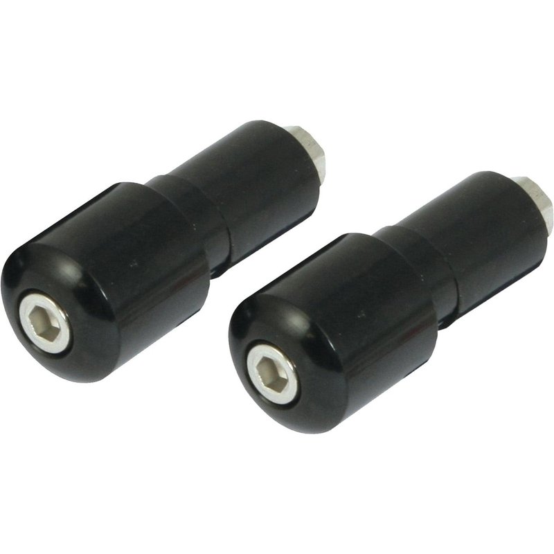 BEWSL13BLK - Bike It Black 13mm Slim Bar End Weights