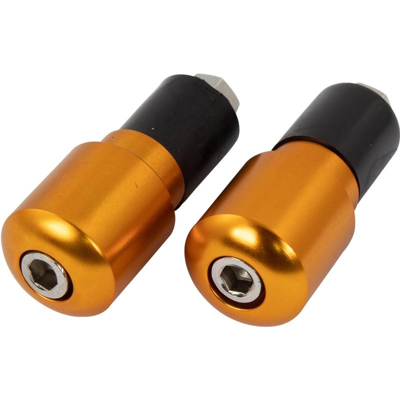 BEWSL22GD - Bike It Gold 18mm Slim Bar End Weights
