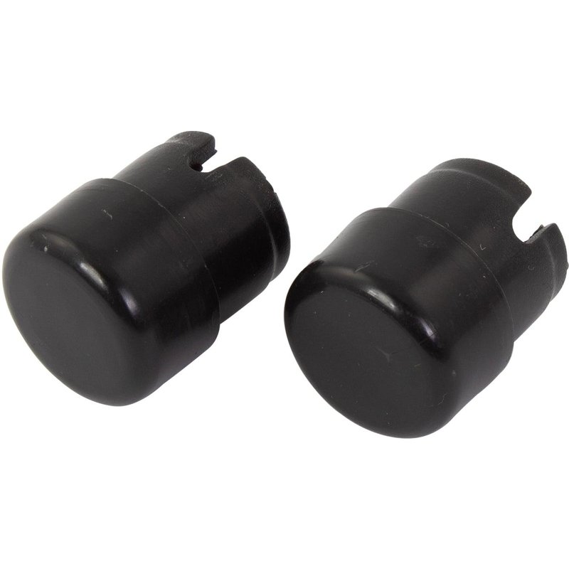 BEWBUTBLK - Bike It Black Bar End Buttons