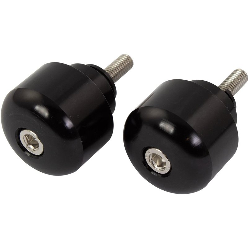 BEWHCBRBK - Bike It Alloy Honda Black Bar End Weights