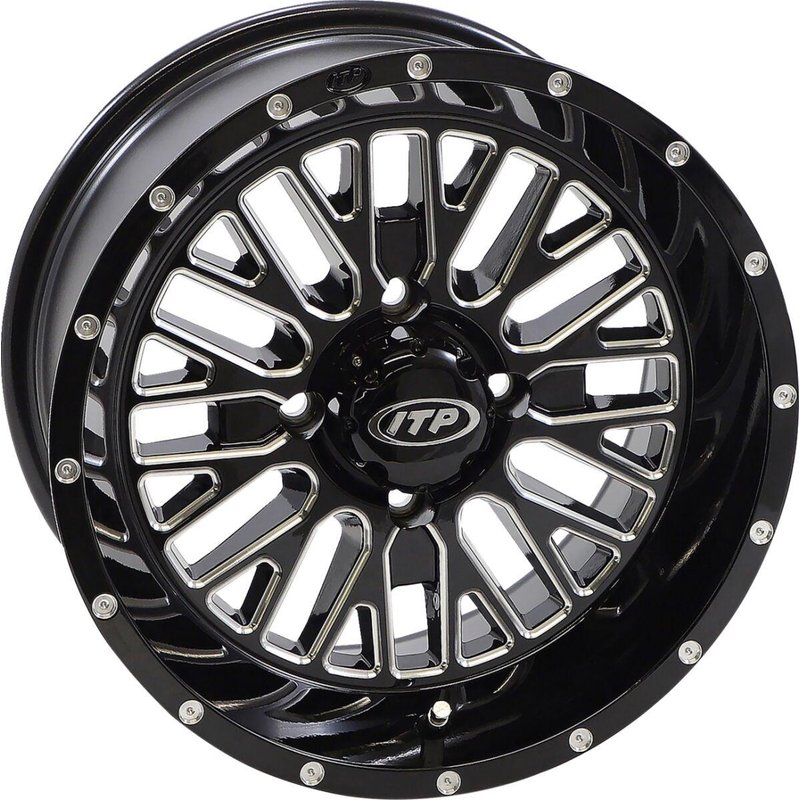 1422734731B - ITP Momentum Wheel For TGB Blade 1000 EFI 4X4 2018-2023 Fits Front Or Rear 14x7" - Black/Milled