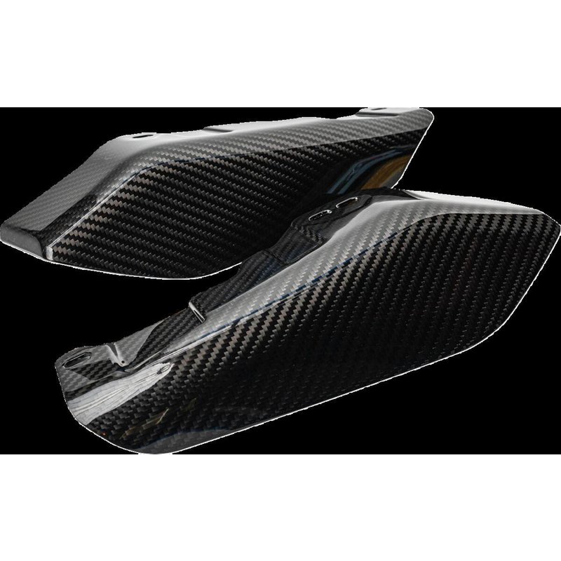 1506-X111 - Slyfox Air Deflector For Harley Davidson FLH 1868 ABS 2021 - Black Gloss