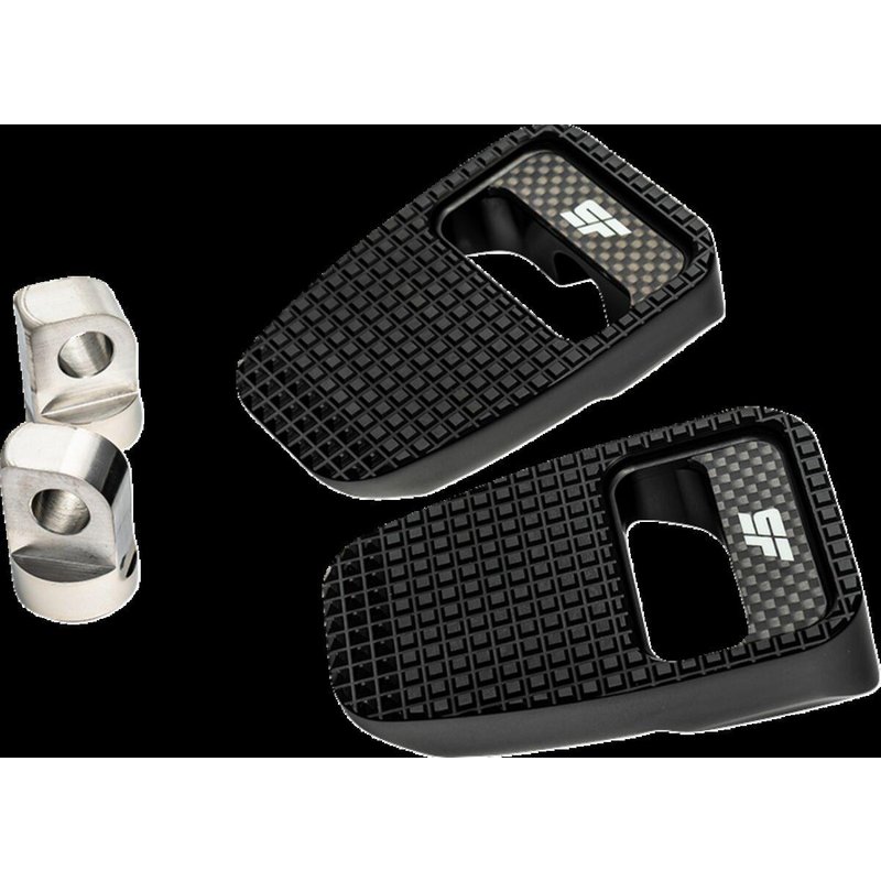 SF-904-00-1 - Slyfox Foot Pegs For Harley Davidson E 1000 1936-1952 - Black