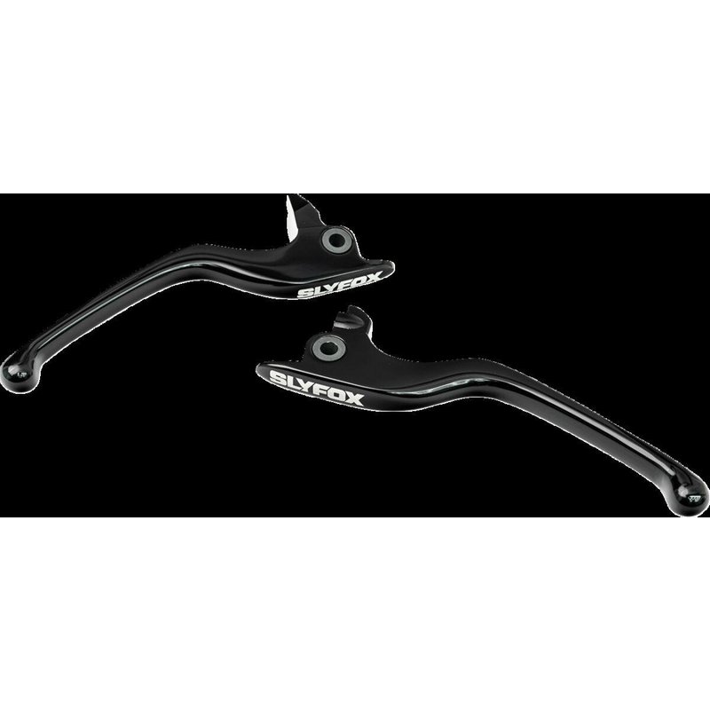 1014-XCXA-B - Slyfox Clutch & Brake Levers Kit For Harley Davidson FLHR 1750 2017-2019 - Black