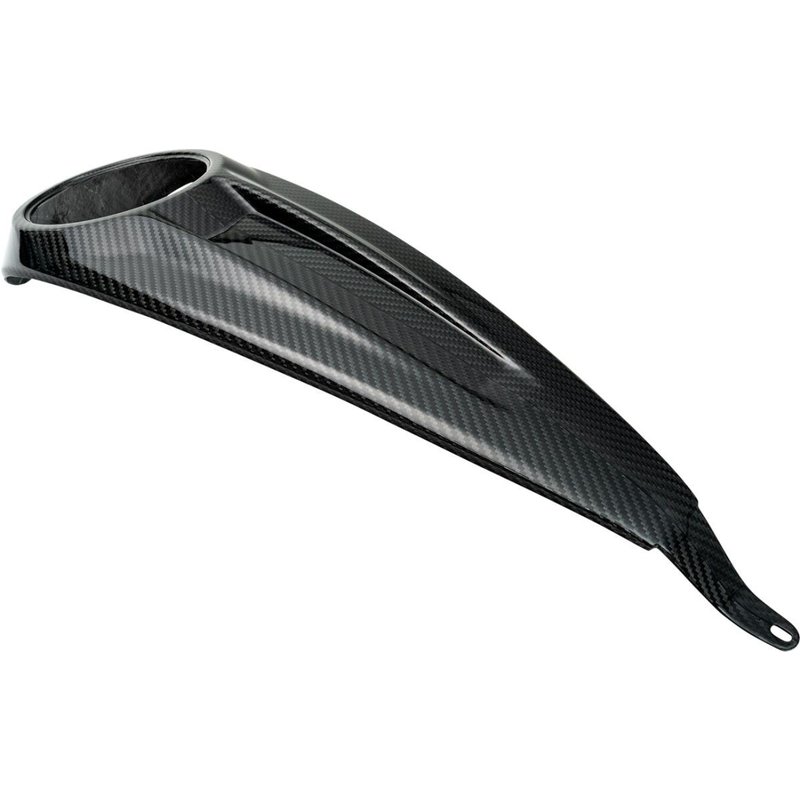 1029-TC1C - Slyfox Dash Panel For Harley Davidson FLFBS 1868 ABS 2023 - Black/Carbon Fiber/Gloss