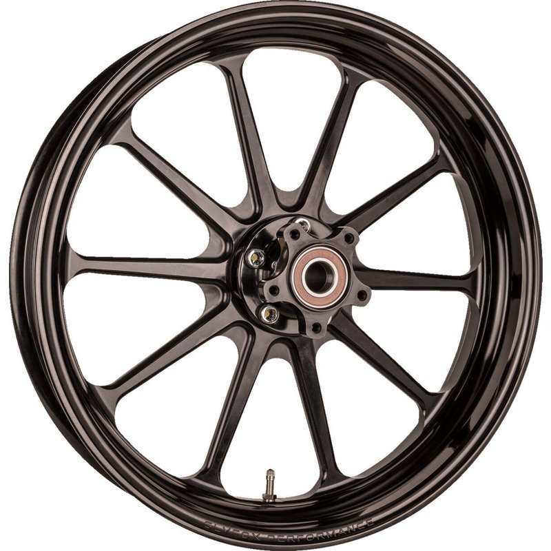 12047905RSLYAPB - Slyfox Track Pro Wheel For Harley Davidson FLH 1868 ABS 2021 19x3 Front with ABS - Black