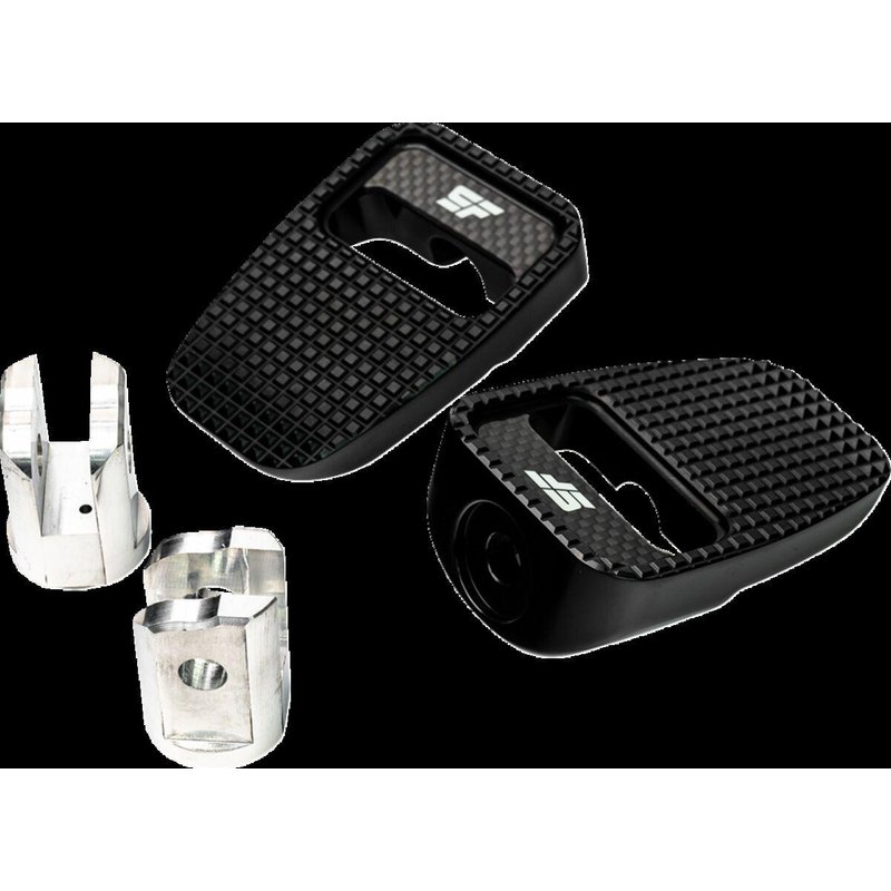 SF-904-01-1 - Slyfox Foot Pegs For Harley Davidson FLDE 1750 ABS 2018-2020 Front - Black