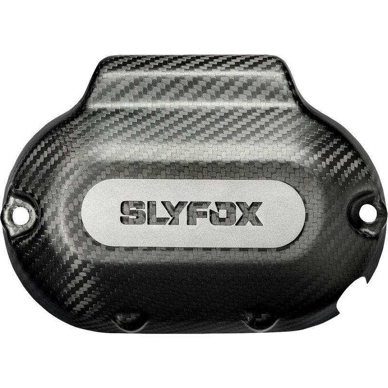 12059M - Slyfox Hydraulic Clutch Actuator Cover For Harley Davidson FLHR 1750 2017-2019 - Black/Matte