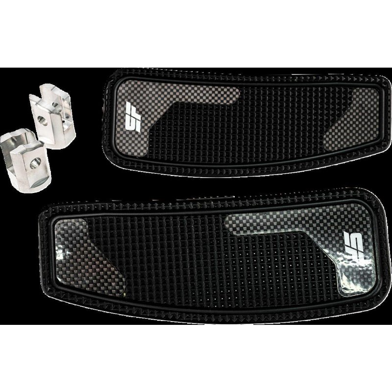 SF-906-01-1 - Slyfox Mini Floorboards For Harley Davidson FLDE 1750 ABS 2018-2020 - Black
