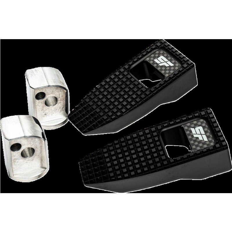 SF-903-02-1 - Slyfox Speed Foot Pegs For Harley Davidson FLDE 1750 ABS 2018-2020 Rear - Black