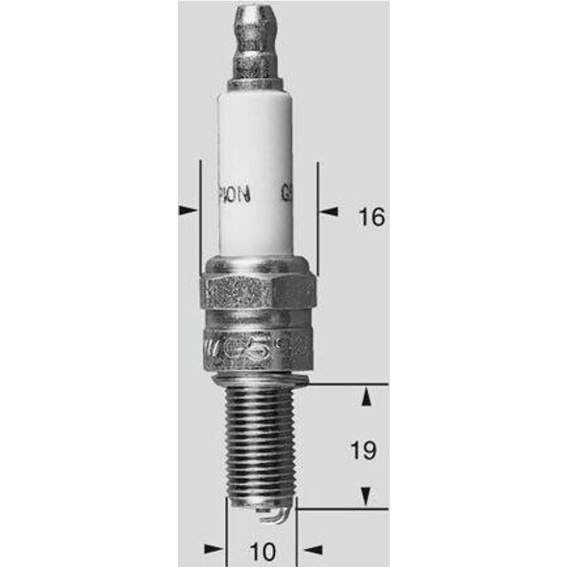 P-RG6HCC - Champion Spark Plug For Honda CB 125F 2015-2017