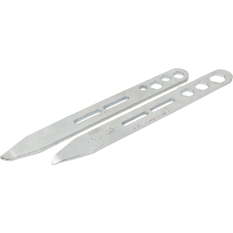 TYL019 - Bike It Pro 9" Tyre Levers With Integral Spanners - Pair