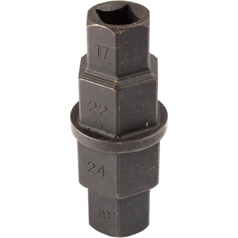 TLSAXD06 - Bike It Cr-Mo Front Axle Driver Tool 17mm/19mm/22mm/24mm